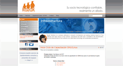 Desktop Screenshot of kazak.com.co